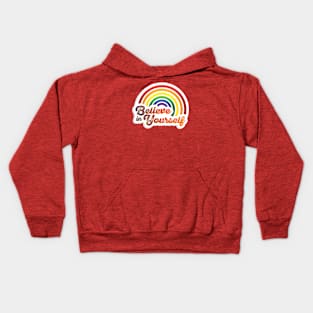 Believe in Yourself Kids Hoodie